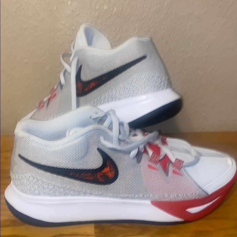 Nike Kids' Red and White Athletic Shoes
